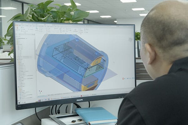 Vivlaser R&D engineers testing diode laser modules