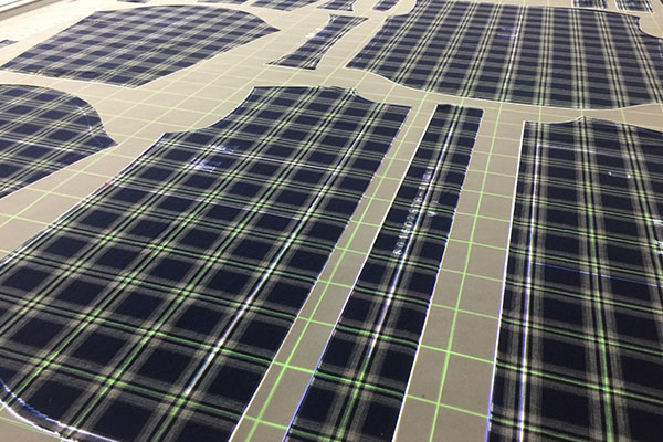 fabric laser cutting