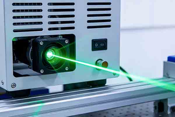 green-laser-working