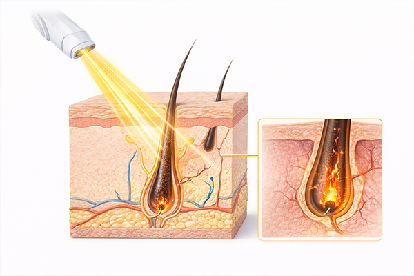 laser hair removal device