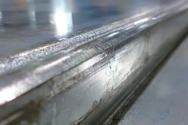 a perfect laser brazed seam on a car roof