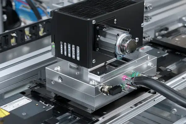 Compact direct diode laser drying module