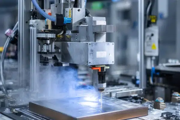 Laser drying of battery electrodes