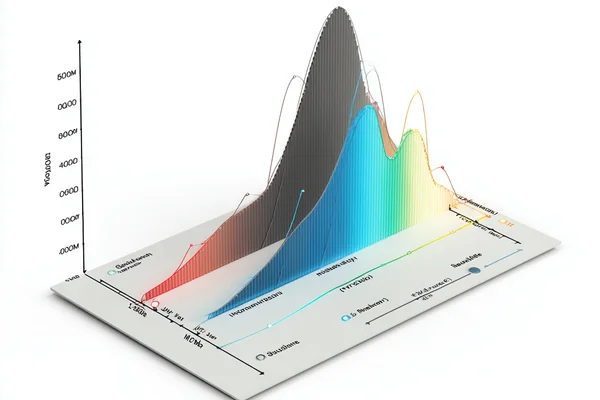 Wavelength absorption chart for battery materials